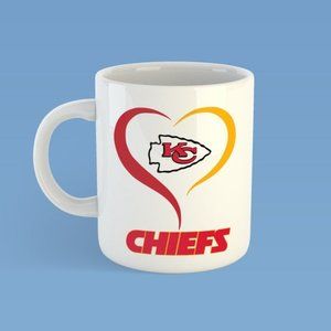 NFL Heart Favorite NFL Football Team Sport Mug of Your Favorite Team